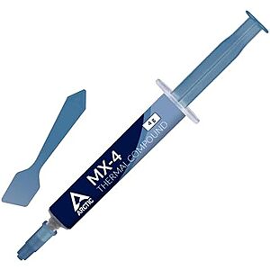 $5.49* | 4g ARCTIC MX-4 Premium Performance Thermal Paste for Processors + Spatula at Amazon