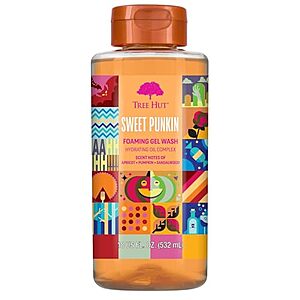 [SnS] $3.21* | 18-Oz Tree Hut Foaming Gel Wash (Sweet Punkin) at Amazon