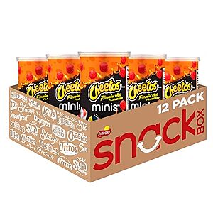 [SnS] $14.28 | 12-Pack 1.5-Oz Minis Cheetos Flamin' Hot at Amazon ($1.19 each)