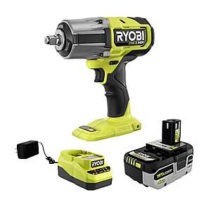 Ryobi ONE+ 18V Brushless Cordless 4-Mode 1/2" High Torque Impact Wrench Kit w/ 4.0Ah Battery & Charger $159.00 + Free Shipping