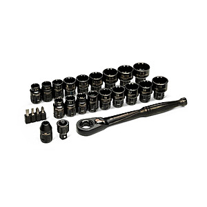 $28.79: GEARWRENCH 25 Pcs Pass-Thru Ratchet and Socket Set(GWX6PT25) at Acme Tools