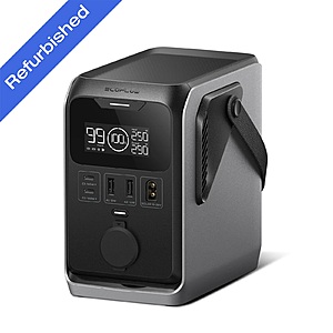 Refurbished: EcoFlow TRAIL 300 DC Portable Power Station 288Wh Battery 300W $89.99