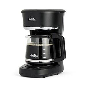 Mr. Coffee 12-Cup Programmable Coffee Maker (Black) $19.99 at Target w/ Free Store Pickup