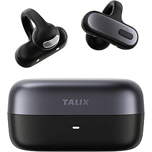 TALIX X8 Open Ear Clip-On Wireless Earbuds w/ AI ENC & Bluetooth 6.0 (3 Colors) $19.99 + Free Shipping w/ Prime or on $35+