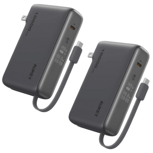 2-Pack: Aukey MixFlex Sling 30W PD 10,000mAh Power Banks $29.99 + Free Shipping