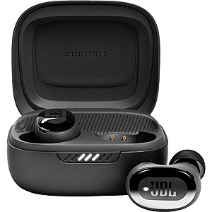 JBL Live Free 2 True Wireless Noise Canceling Earbuds $45 + Free S/H