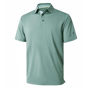 M MAELREG Men’s Dry Fit Stretch Golf Polo Shirt (S-5XL, Various Colors, Short or Long Sleeve) from $12.97 + Free Shipping w/ Prime or on $35+