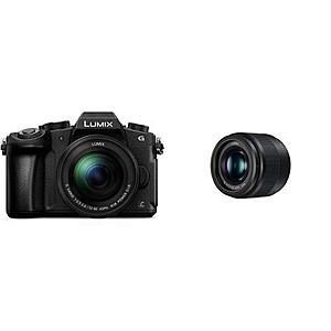 PANASONIC LUMIX G85 4K Mirrorless Camera with PANASONIC Lumix G Lens, 25MM, F1.7 ASPH $795.98