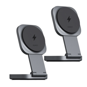 2-Pack Aukey Magfusion 15W Qi2 2-in-1 Foldable Charger $29.99 + Free S&H