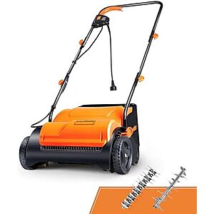 $56.57** | 13″ LawnMaster Scarifier and Dethatcher 12AMP (GV1212B) at Amazon