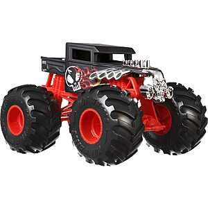 Hot Wheels Toy Monster Trucks, Oversized Die-Cast Bone Shaker in 1:24 Scale, Play Vehicle for Kids & Collectors $26.14