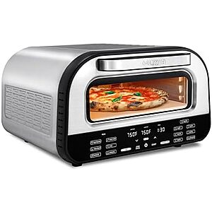 $116.99* | Gourmia Electric Countertop Indoor Pizza Air Fryer Oven Combo (Stainless Steel) at Amazon