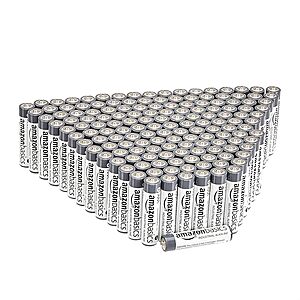 1050 Count- Amazon Basics Amazon Basics AAA Industrial Batteries (7 Packs of 150)