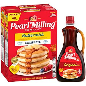[SnS, AC] $7.70 | Pearl Milling Company Syrup & Mix Combo at Amazon