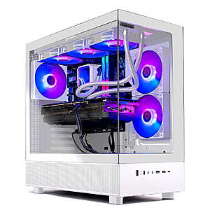 Skytech Azure Gaming PC: i7-14700F, RTX 5060, 32GB DDR5, 1TB SSD, AIO Liquid Cooling $1199