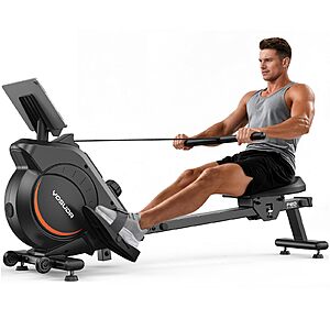 YOSUDA Magnetic Rowing Machine for Home, Quiet & Smooth Full Body Workout Rower, App Connected Cardio Equipment, Apartment-Friendly Indoor Fitness Machine $138.69