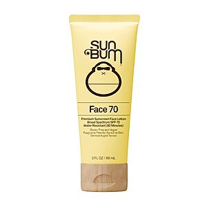 [S&S] $7.72: Sun Bum Original SPF 70 Sunscreen Face Lotion (3 oz)