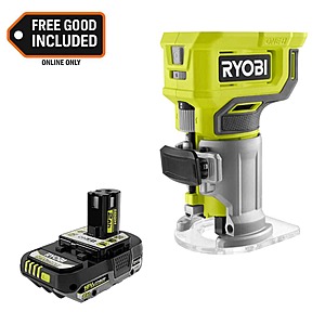 Ryobi ONE+ 18V Cordless Compact Fixed Base Router w/ 2.0Ah Battery $99.00 + Free Shipping