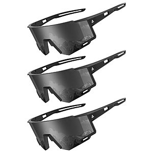 KALIYADI Sunglasses with UV400 Protection for Cycling Golf Fishing $9.99