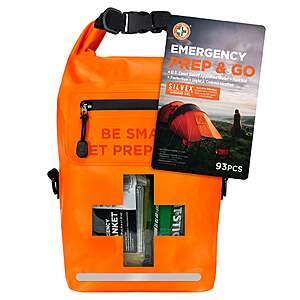 Be Smart Get Prepared Emergency Prep & Go Survival Kit, 93-pieces $28.99 Free Shipping Costco.com