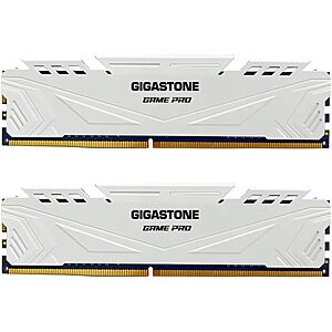 【DDR4 RAM】 GIGASTONE Game PRO 32GB Kit (2x16GB) DDR4 3200MHz PC4-25600 CL 16-18-18-40 Intel XMP 2.0 AMD Ryzen $206.09