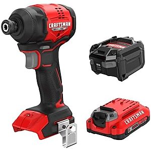 [AC] $71.10* | Craftsman V20 Brushless RP Compact Impact Driver Kit (CMCF811D1) at Amazon
