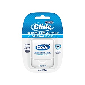 Oral-B Glide Floss Health Gums Unflavored Floss 54.6 YTD (50 m), $1.99, FS Prime, Woot!