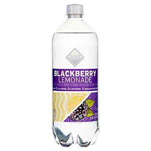 $5.81 FS Walmart+ (12 pack) Clear American Blackberry Lemonade Sparkling Water, 1 Liter (REGIONAL)