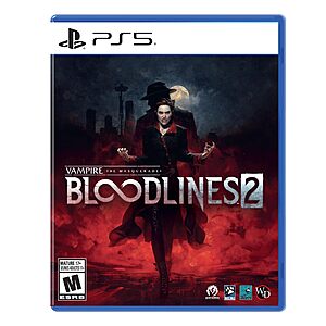 Vampire: The Masquerade - Bloodlines 2 (PS5, Physical) $15.00 + Free Shipping w/ Prime or on $35+
