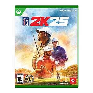 PGA Tour 2K25 (Xbox Series X, Physical) $9.99 + Free Shipping w/ Prime or on $35+