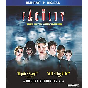The Faculty (Blu-ray + Digital) $8.49 + Free Shipping w/ Prime or on $35+