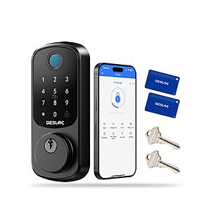DESLOC B200 Fingerprint Smart Lock w/ App Control - $35.15 After Coupon