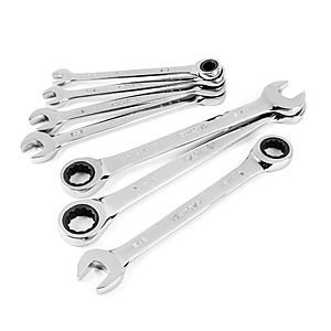 Husky Ratcheting SAE Combination Wrench Set (7-Piece) $29.97
