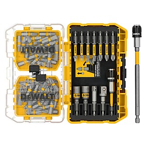 Dewalt MAXFIT ULTRA 1/4 in. Hex Steel Screwdriving Bit Set (60-Piece) + Free S/H $19.97