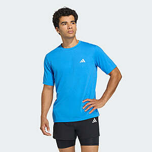 adidas Men's Feelready Workout T-Shirt (Ray Blue, Large Tall - 4XL) $6.50 + Free Shipping