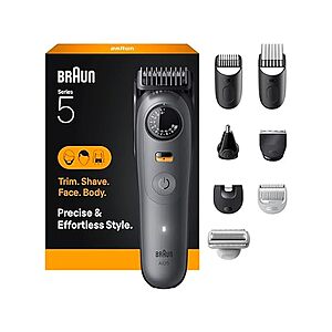 $25.99 | Braun 5804 Braun Series 5 All in One AIO 5510 at Woot!