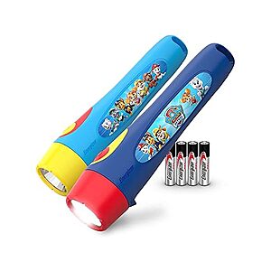 $8.99 | 2-Pack Energizer PAW Patrol Flashlights (Batteries Included) at Woot!