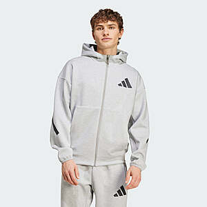 Adidas men's z.n.e. full-zip hooded track jacket (2 options) - from $31.50