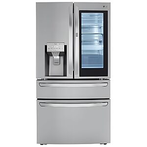 LG LRMVS3006S 30 CF 4-Door French Door InstaView DID Craft Ice ThinQ Full Convert $2339.98