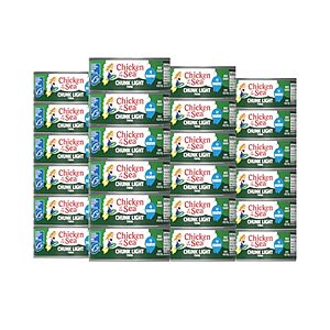 [SnS] $15.88* | 24-Pack 5-Oz Chicken of the Sea Chunk Light Tuna in Water at Amazon