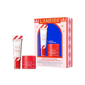 Laneige Skincare & Lip Care Holiday Gift Set (Minty Lip Duo) $15.95 w/ S&S + Free Shipping w/ Prime or on orders over $35
