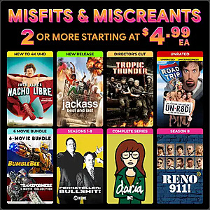 Fanflix: Universal Digital Titles+Bundles $4.99+wyb2+: Transformers+Bumblebee 6-movie $14.99, Will Ferrel 4-movie $7.99 + code