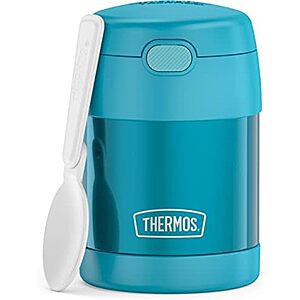 $14.69* | 10-Oz THERMOS FUNTAINER Kids Food Jar with Spoon (Teal) at Amazon