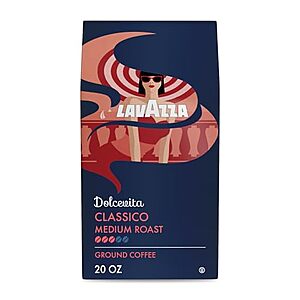 [SnS, AC] $5.39** | 20-oz Lavazza Perfetto Ground Coffee Blend (Dark Roast) at Amazon