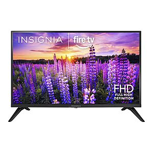 INSIGNIA 40" Class F40 Series LED Full HD Smart Fire TV, Voice Remote with Alexa, Free & Live TV $99.97