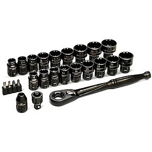 [AC] $28.79** | 25-Pc GEARWRENCH 3/8" Drive Pass Through Ratchet & Socket Set at Amazon