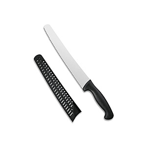 NULAS 10" Serrated Bread Knife w/ German Steel Blade $12.99
