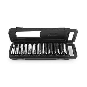 HART 11-Piece 3/8-inch Deep Socket Set, Standard SAE Sockets $12.48 + Free S&H w/ Walmart+ or $35+