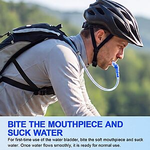 KUYOU Running Hydration Vest with 2L Bladder $10.44+ Free Prime Shipping