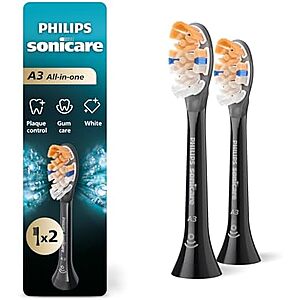 [SnS] $20.89 | 2-Pack Philips Sonicare A3 All-in-One Toothbrush Heads at Amazon